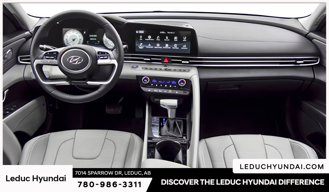 2026 Hyundai Elantra Hybrid Luxury Two-Tone Interior-4