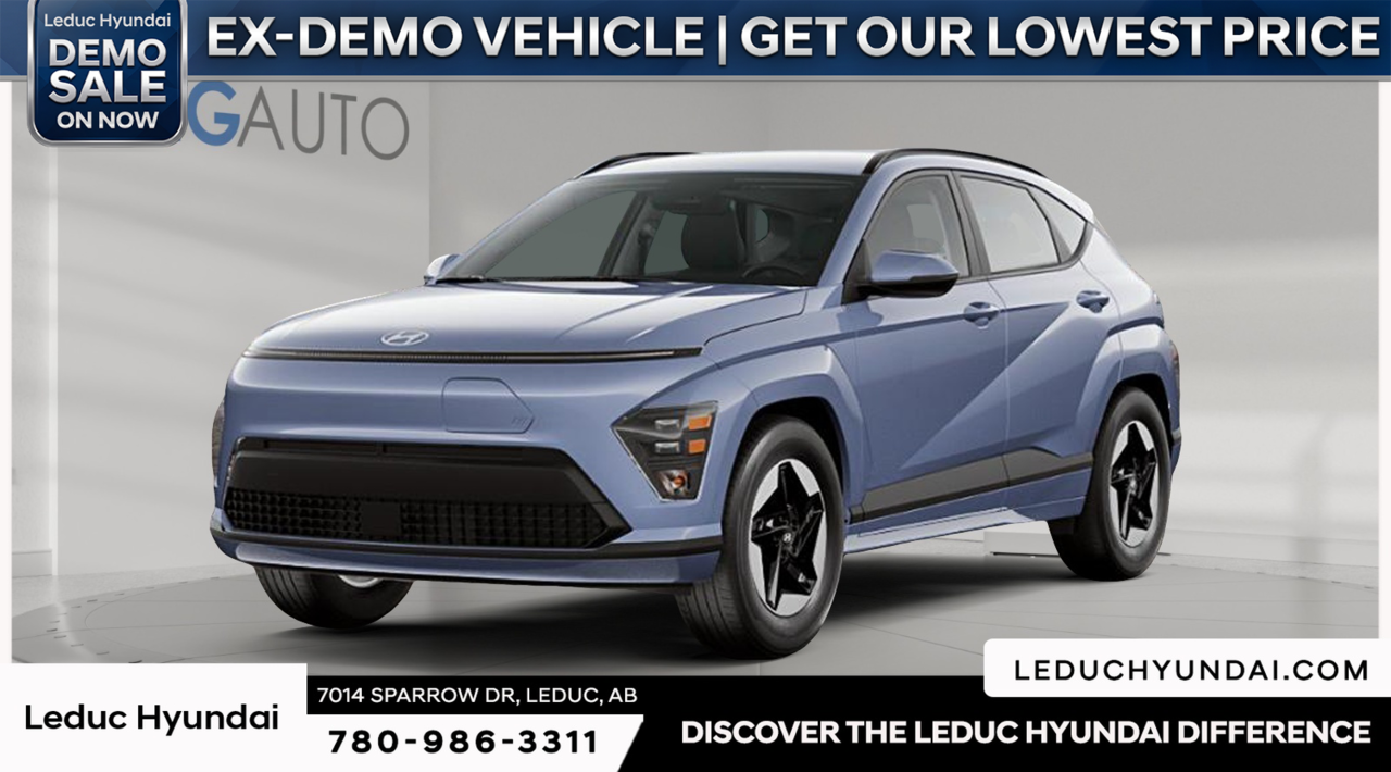 Meta Blue Pearl 2025 Hyundai Kona Electric SUV / Crossover Automatic
