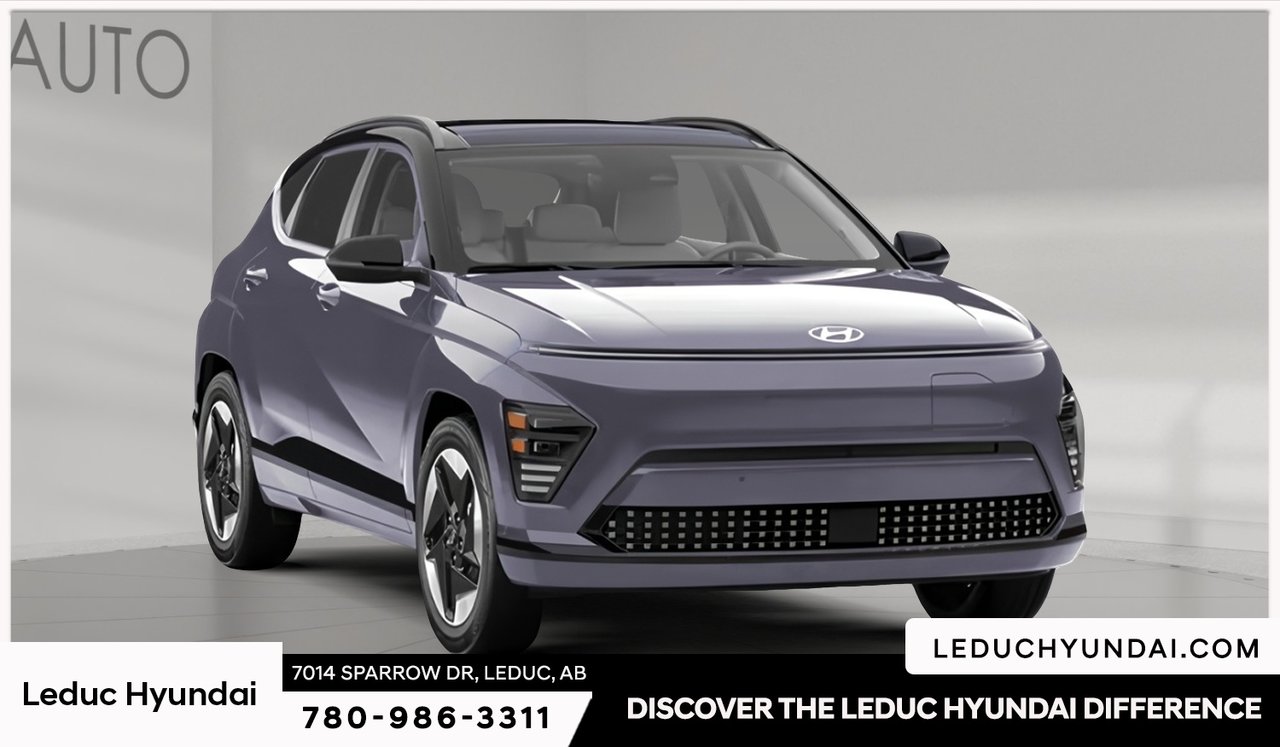 Meta Blue Pearl/ Abyss Black Roof 2027 Hyundai Kona Electric SUV / Crossover Automatic