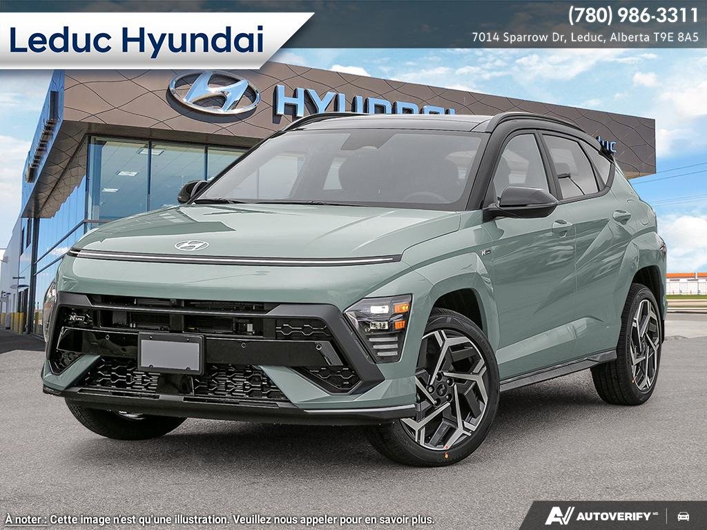 Meta Blue w/ Abyss Black Roof 2026 Hyundai Kona N Line Ultimate AWD SUV / Crossover Automatic