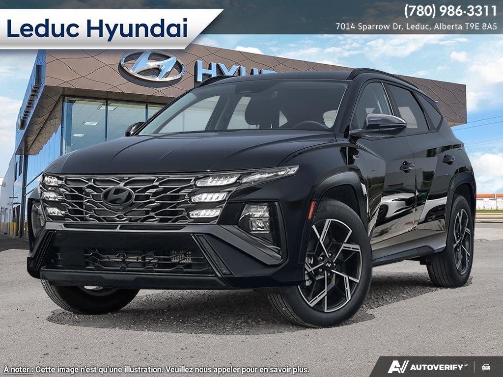Ash Black 2025 Hyundai Tucson Hybrid N Line AWD SUV / Crossover All-Wheel Drive Automatic