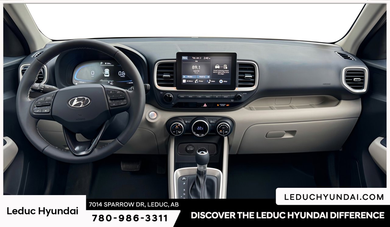 2025 Hyundai Venue Ultimate - Black interior-4