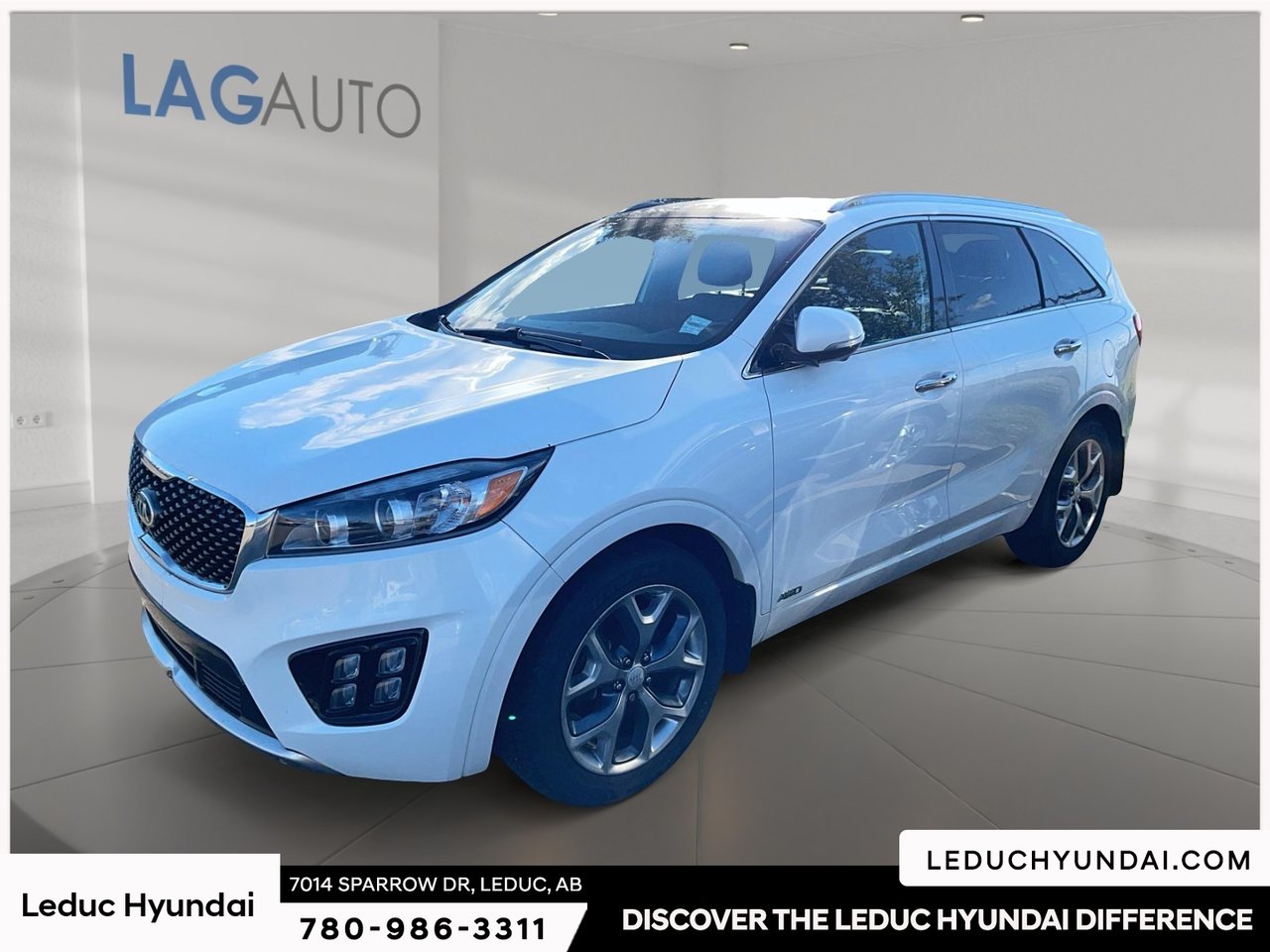 White 2017 Kia Sorento SUV / Crossover All-Wheel Drive Automatic