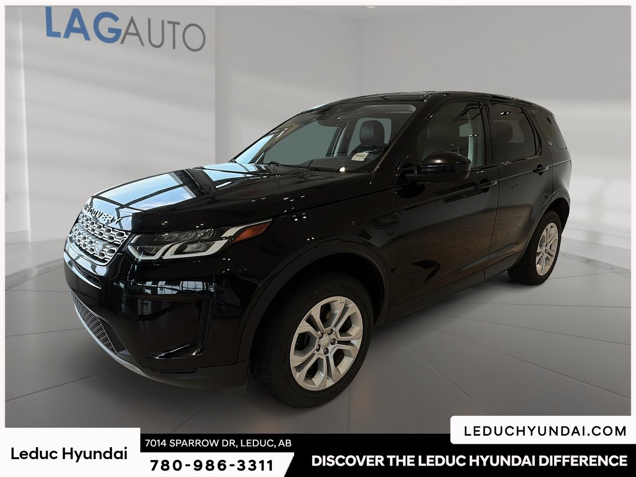Black 2020 Land Rover Discovery Sport SUV / Crossover All-Wheel Drive Automatic