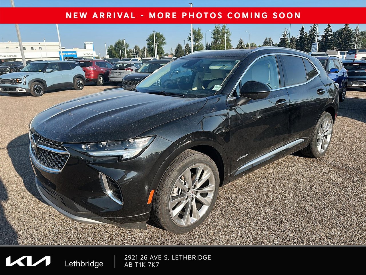 Black (Ebony Twilight Metallic) 2023 Buick Envision SUV / Crossover All-Wheel Drive Automatic