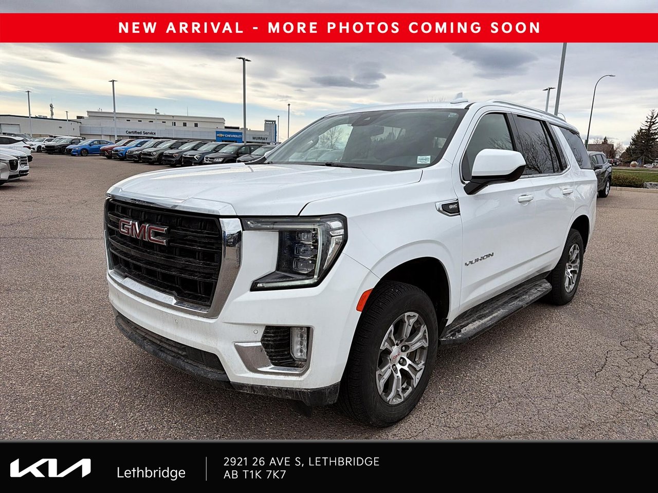 Summit White 2024 GMC Yukon SUV / Crossover Four-Wheel Drive Automatic