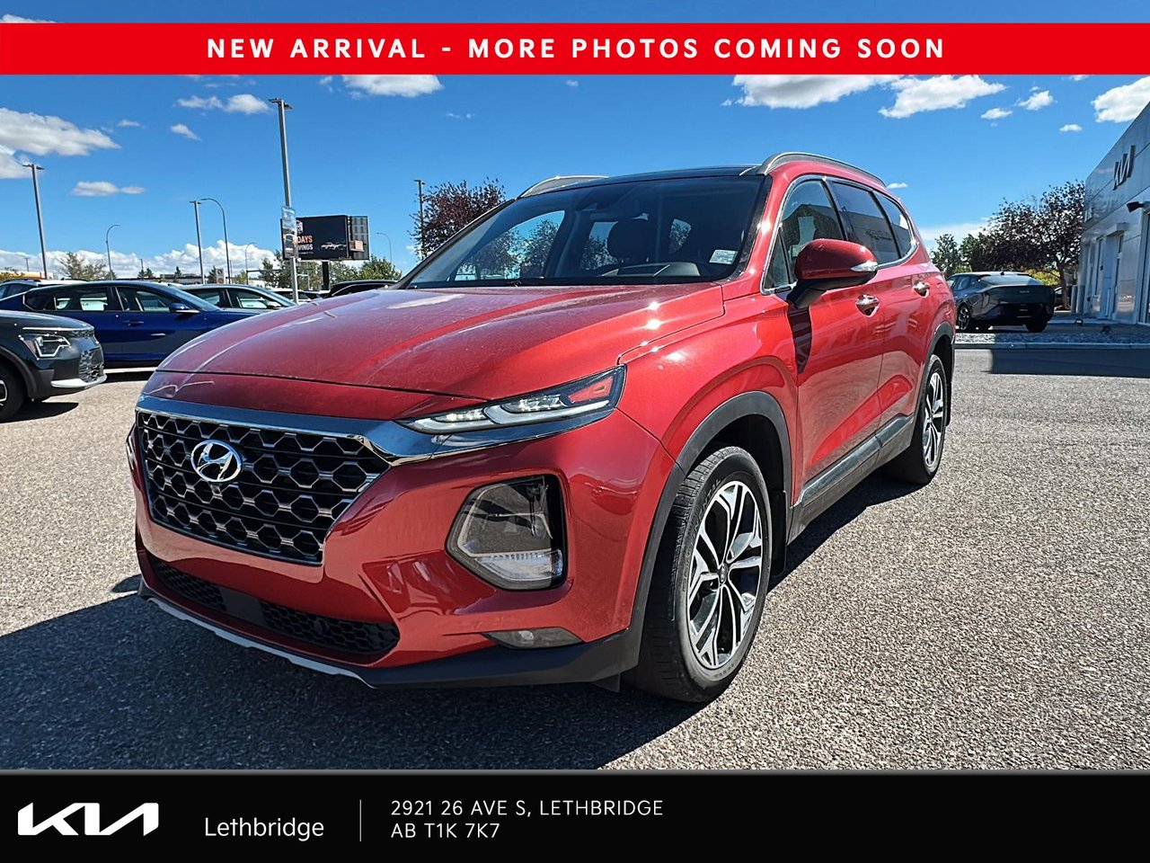Lava Orange 2020 Hyundai Santa Fe SUV / Crossover  Automatic