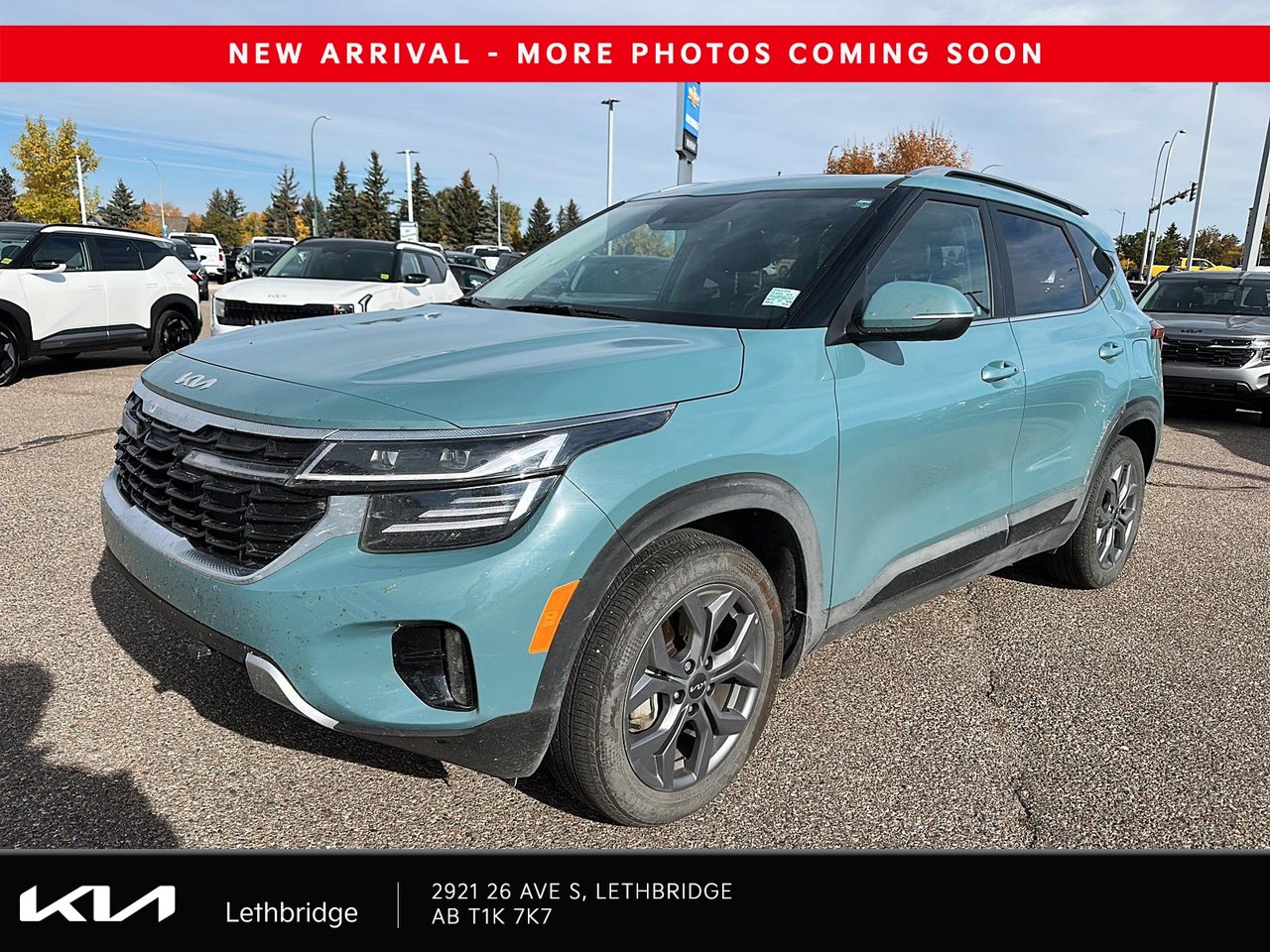 Pluton Blue 2025 Kia Seltos SUV / Crossover All-Wheel Drive Continuously Variable Transmission