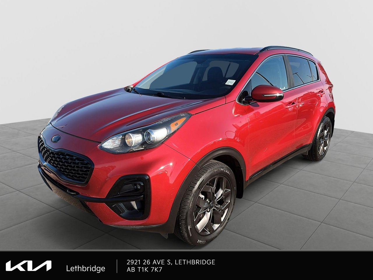 Hyper Red 2022 Kia Sportage SUV / Crossover All-Wheel Drive Automatic