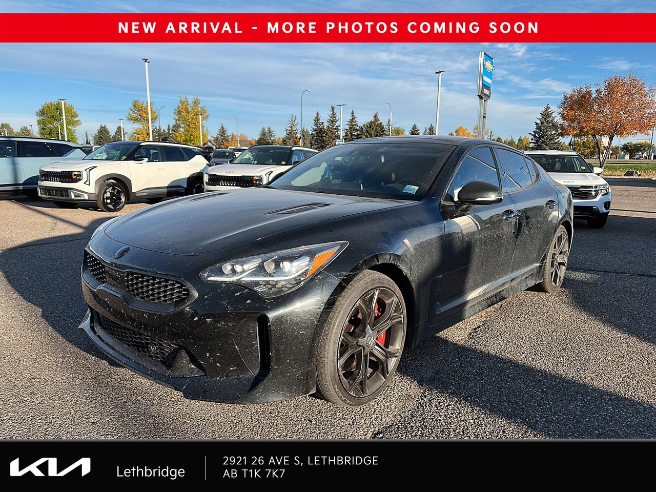 Aurora Black 2020 Kia Stinger Sedan Automatic
