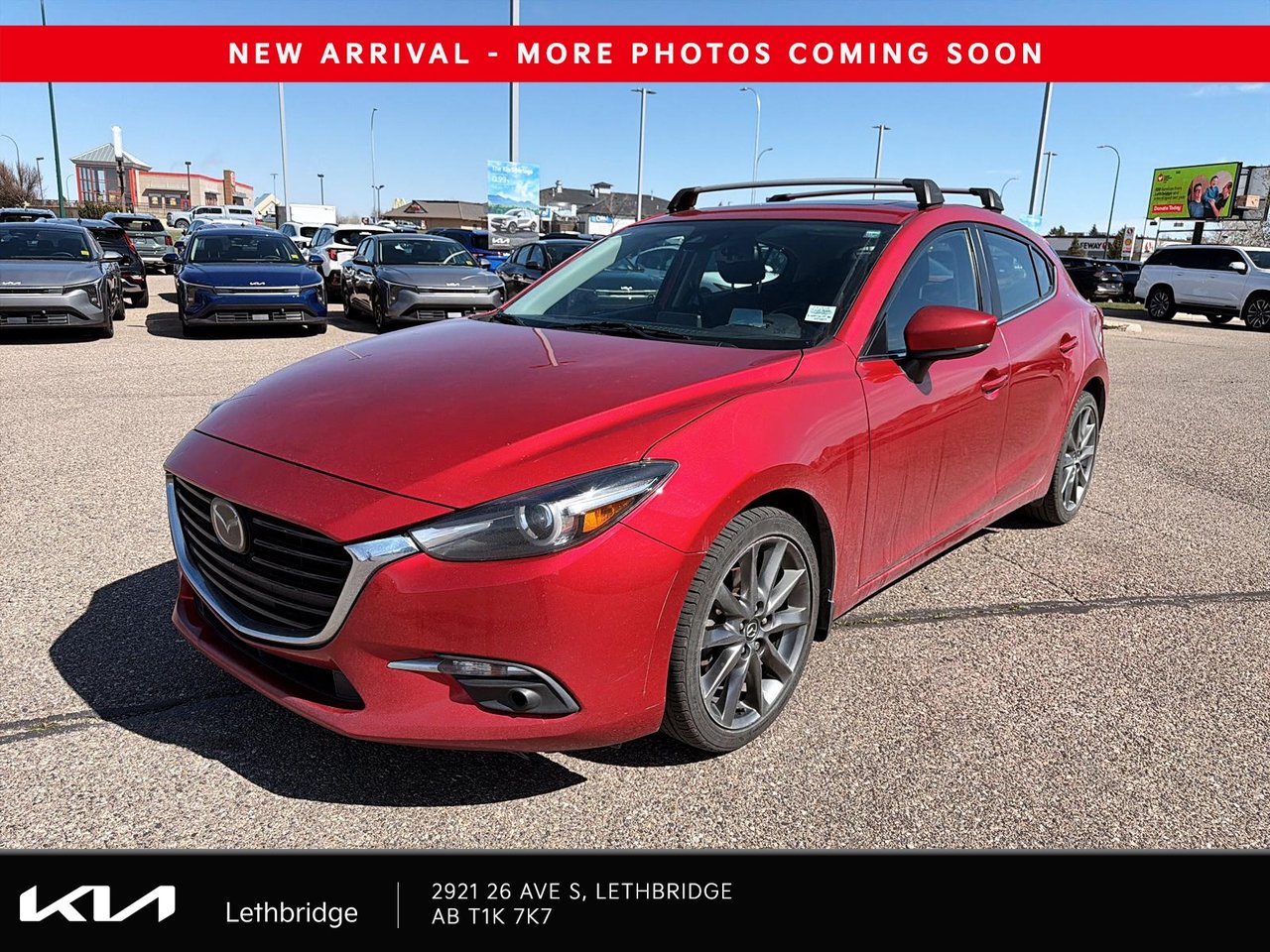 Soul Red Metallic 2018 Mazda MAZDA3 Hatchback Front-Wheel Drive Automatic