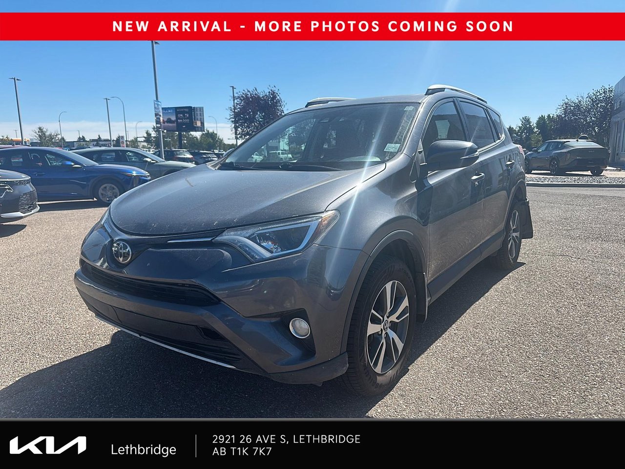 Gray 2018 Toyota RAV4 SUV / Crossover All-Wheel Drive Automatic
