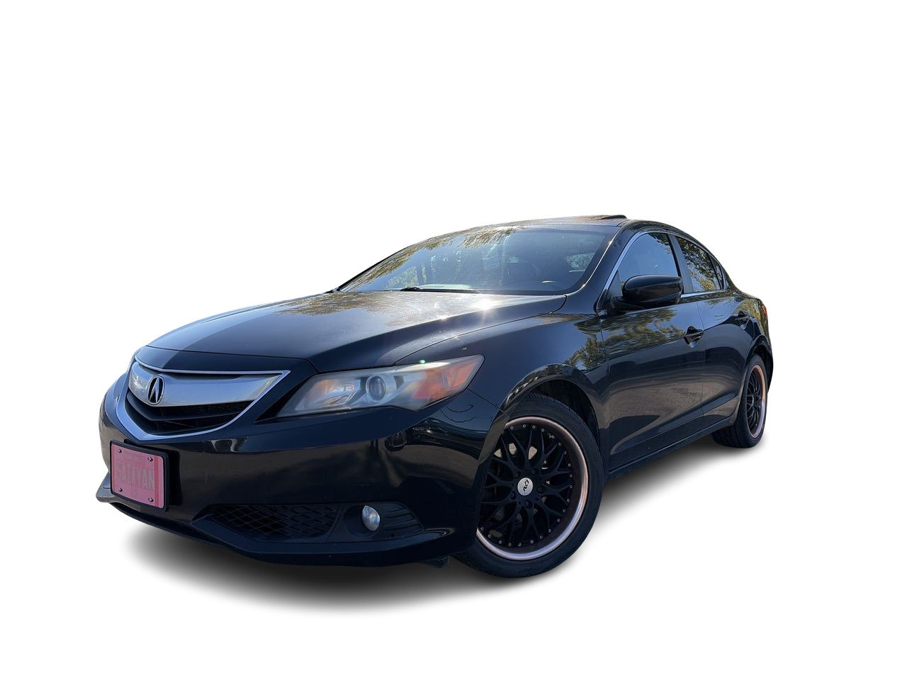 Black 2013 Acura ILX Sedan Front-Wheel Drive Automatic