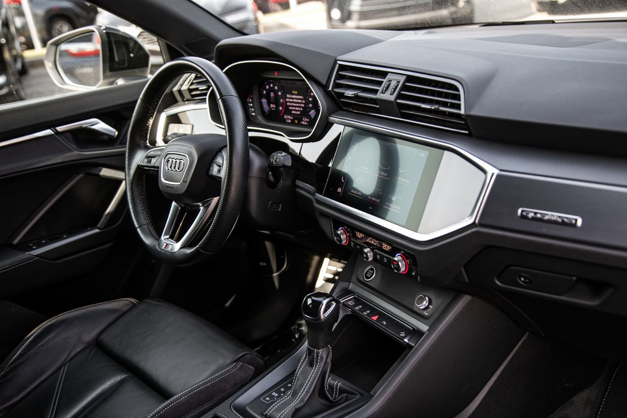 Used 2021 WHITE Audi Progressiv / CAMERA / TOIT PANO / CUIR / MAGS-19