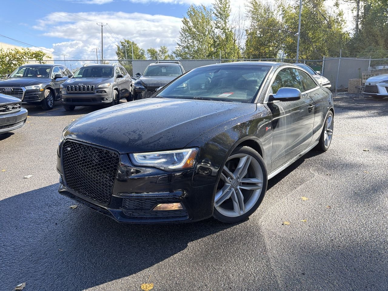 Black 2015 Audi S5 Coupe Automatic
