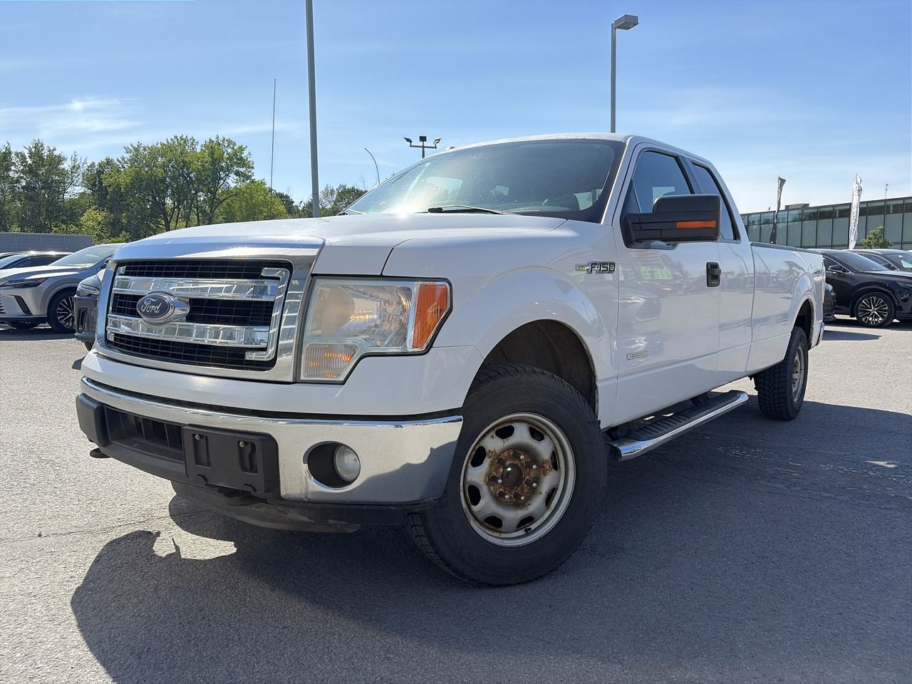 White 2014 Ford F-150 Pickup Truck Automatic