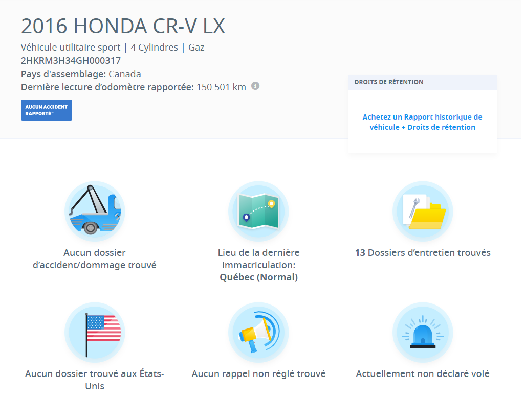 Used 2016 Caviar Honda LX / CAMERA / TISSUS / MAGS-17