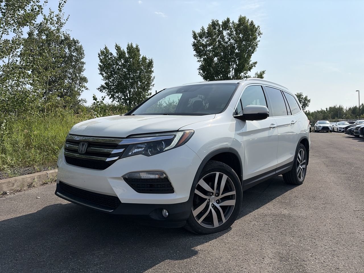 White 2016 Honda Pilot SUV / Crossover All-Wheel Drive Automatic
