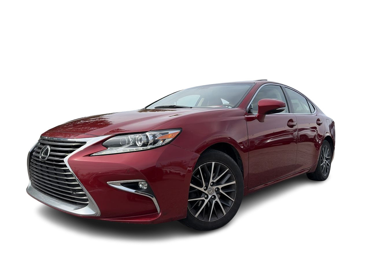 Red 2016 Lexus ES Sedan Front-Wheel Drive Automatic