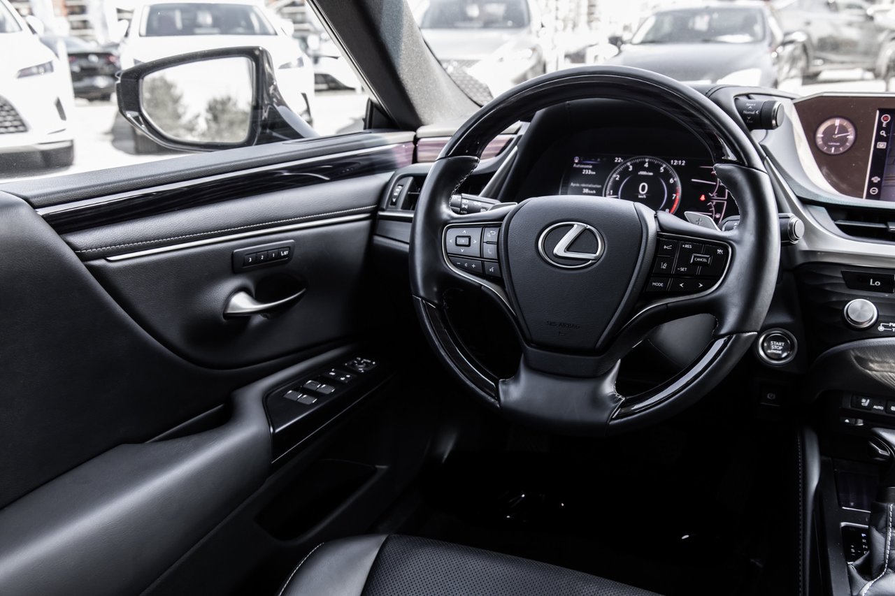 Used 2021 BLACK Lexus ES 250 / PREMIUM / NAVI-GPS / CAMERA / MAGS-17