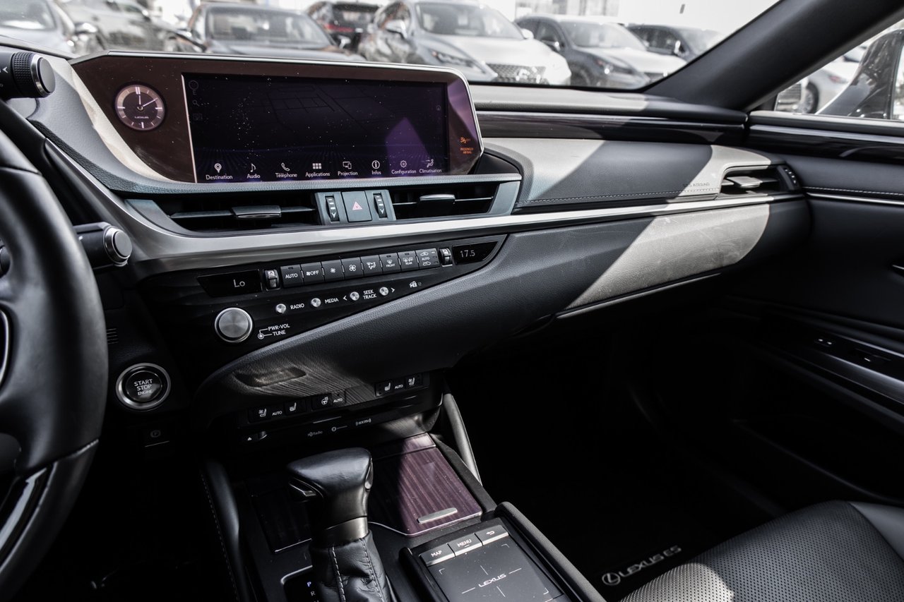 Used 2021 BLACK Lexus ES 250 / PREMIUM / NAVI-GPS / CAMERA / MAGS-17