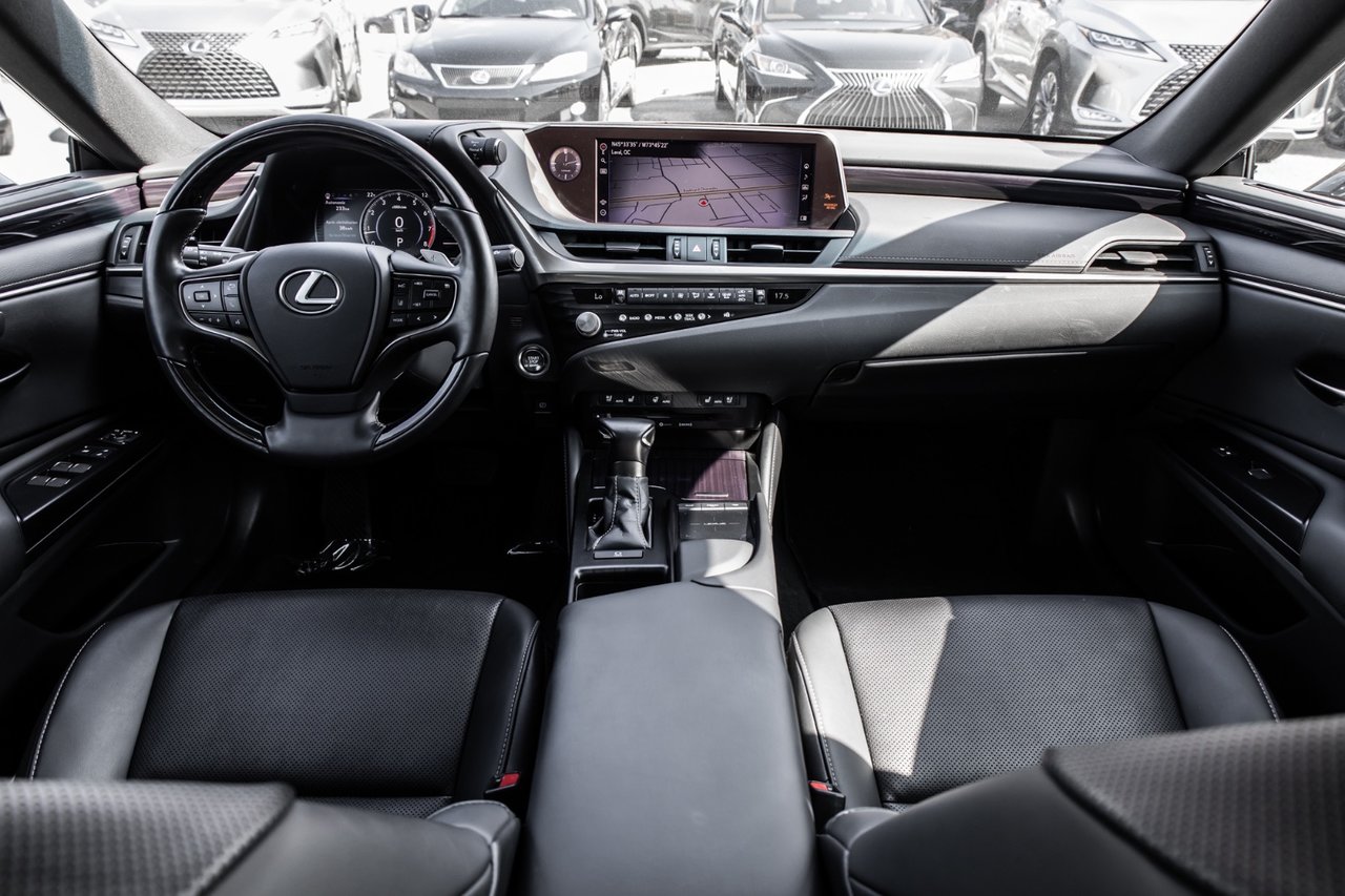 Used 2021 BLACK Lexus ES 250 / PREMIUM / NAVI-GPS / CAMERA / MAGS-17