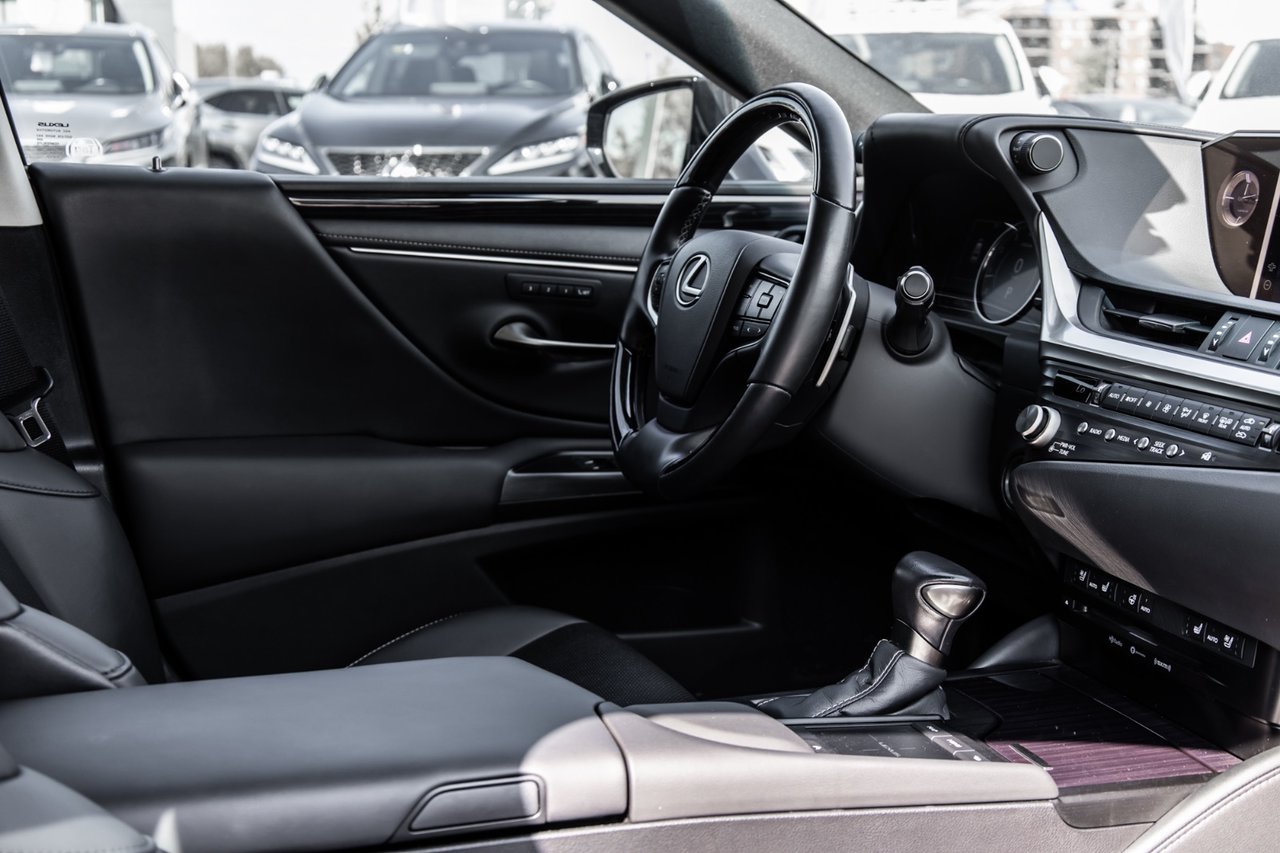 Used 2021 BLACK Lexus ES 250 / PREMIUM / NAVI-GPS / CAMERA / MAGS-17