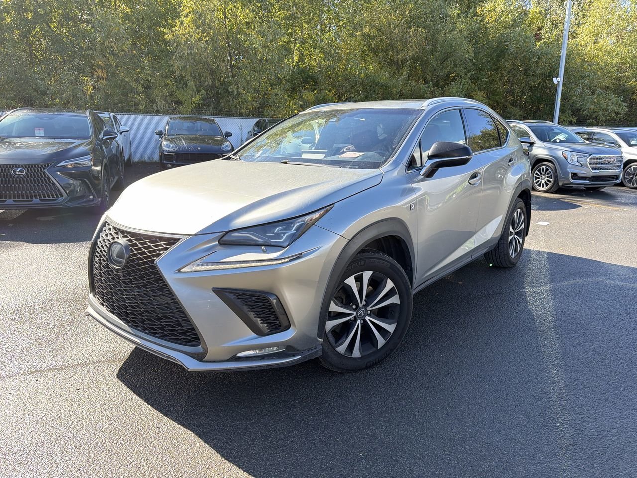 Silver 2019 Lexus NX SUV / Crossover All-Wheel Drive Automatic