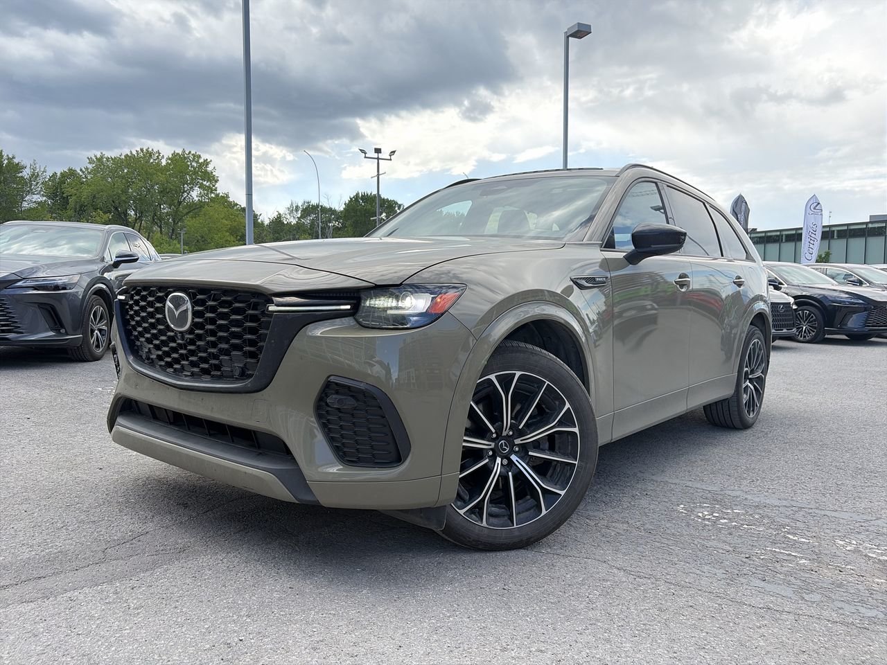 Green 2025 Mazda CX-70 PHEV Premium AWD SUV / Crossover All-Wheel Drive Automatic