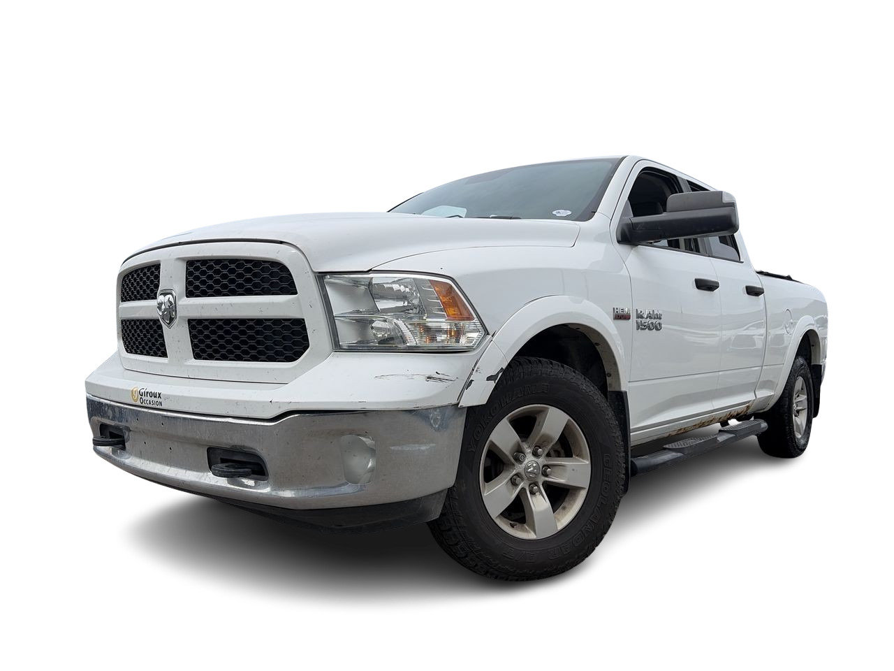 White 2016 RAM 1500 Pickup Truck Four-Wheel Drive Automatic