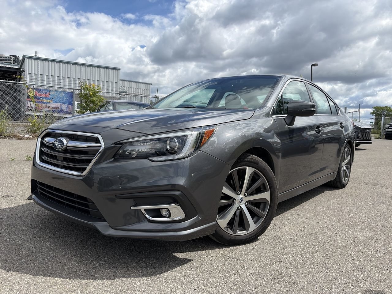 Black (CHARCOAL) 2018 Subaru Legacy Sedan All-Wheel Drive Continuously Variable Transmission