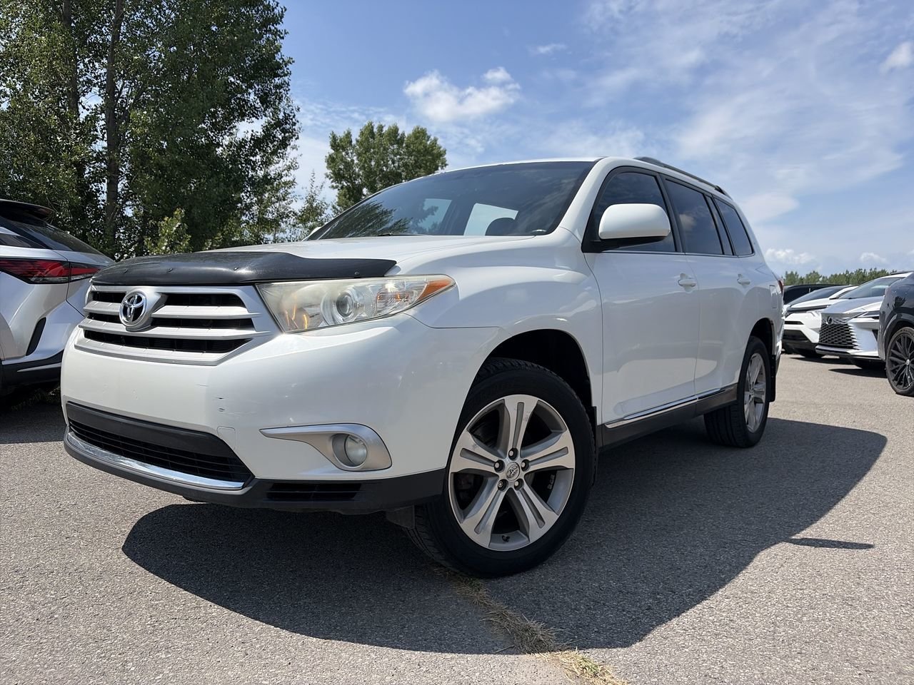 White 2012 Toyota Highlander SUV / Crossover Automatic