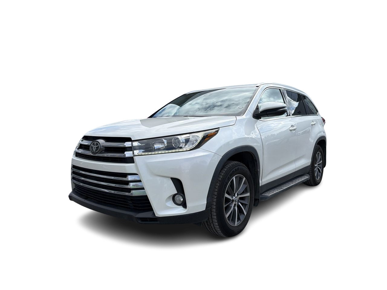 White 2019 Toyota Highlander SUV / Crossover All-Wheel Drive Automatic