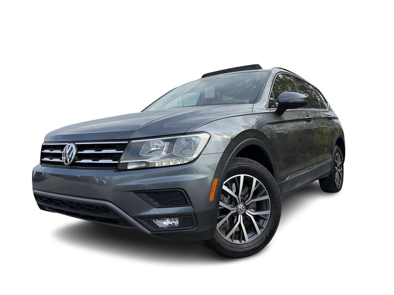 Black 2021 Volkswagen Tiguan SUV / Crossover All-Wheel Drive Automatic
