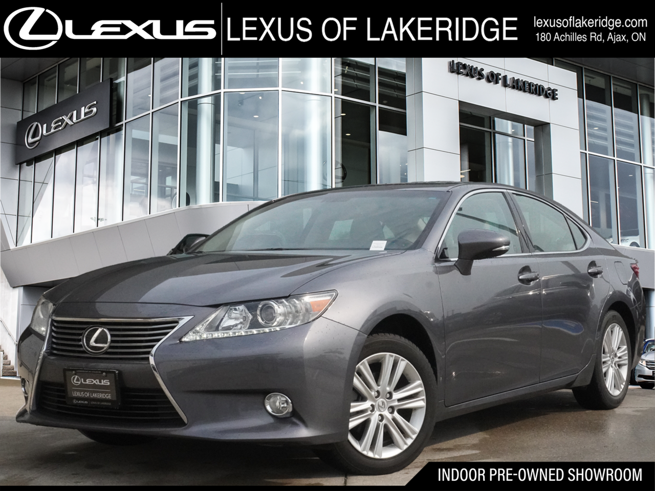 Gray (Nebula Grey Pearl) 2013 Lexus ES Sedan Front-Wheel Drive Automatic