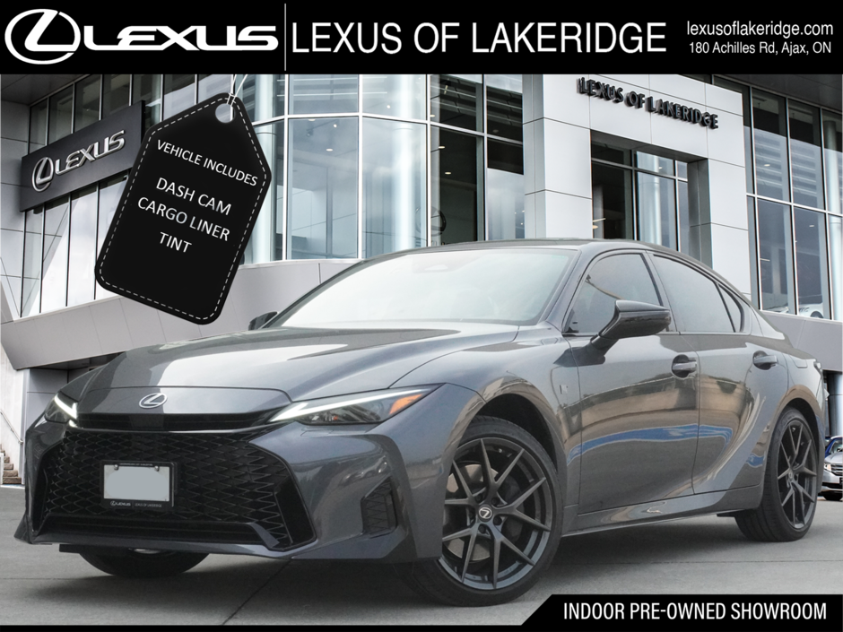 Gray (Cloudburst Grey) 2026 Lexus IS Sedan All-Wheel Drive Automatic
