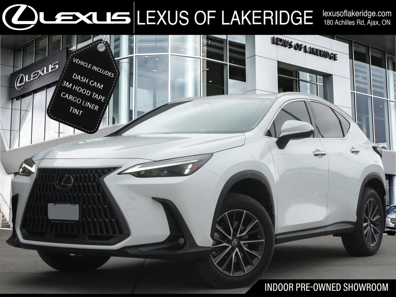 Ultra White 2026 Lexus NX Hybrid SUV / Crossover All-Wheel Drive Automatic