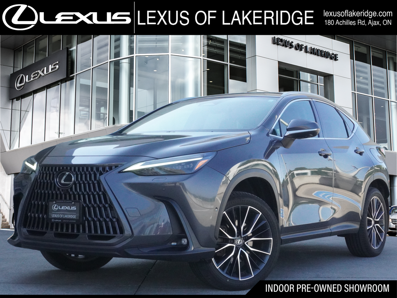 Gray (Cloudburst Grey) 2025 Lexus NX Hybrid SUV / Crossover Automatic