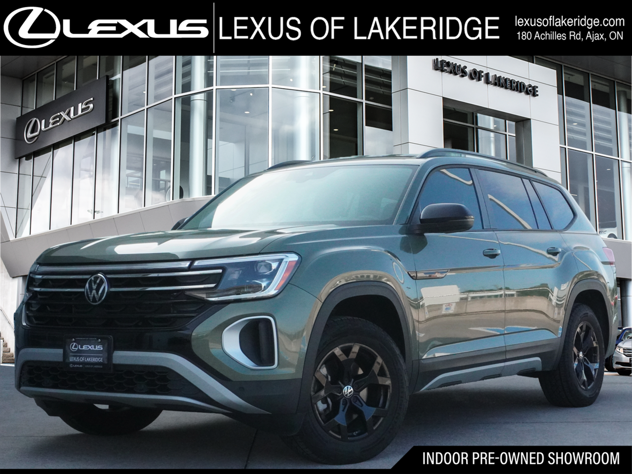 Avocado Green Pearl 2024 Volkswagen Atlas SUV / Crossover Automatic