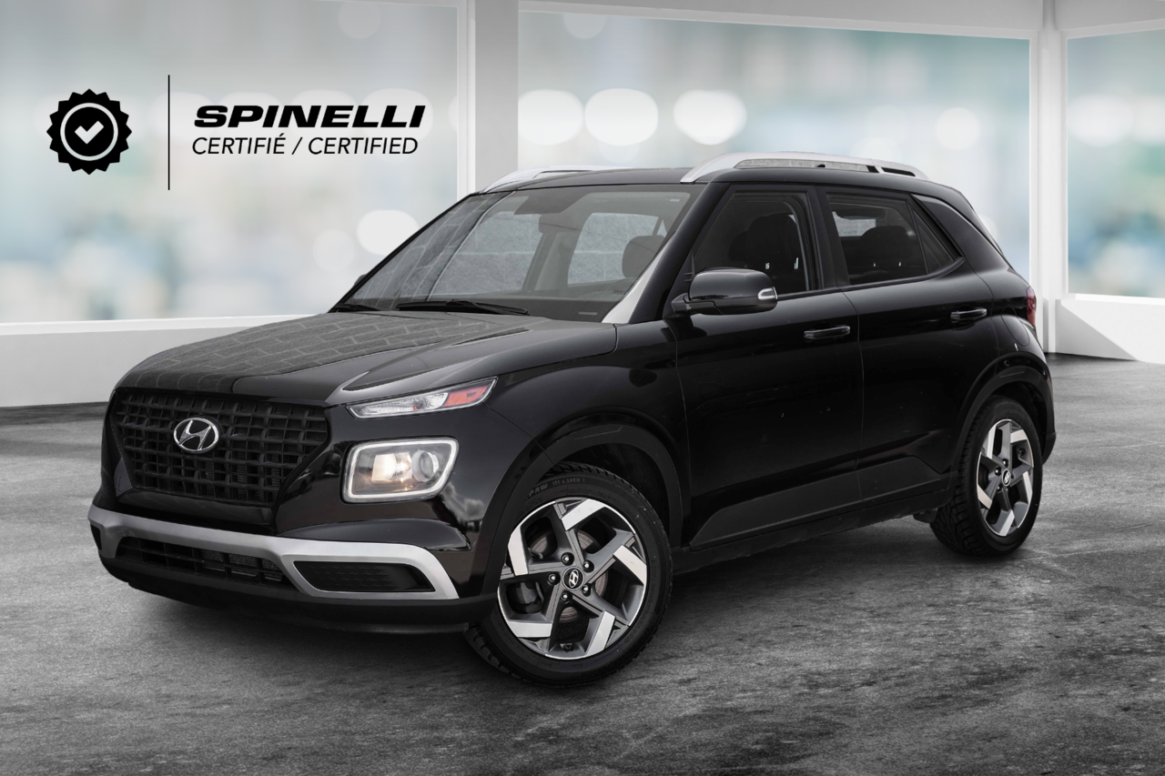Black 2022 Hyundai Venue Trend FWD SUV / Crossover Continuously Variable Transmission