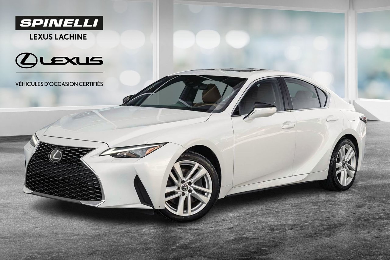 Eminent White Pearl 2022 Lexus IS Sedan All-Wheel Drive Automatic