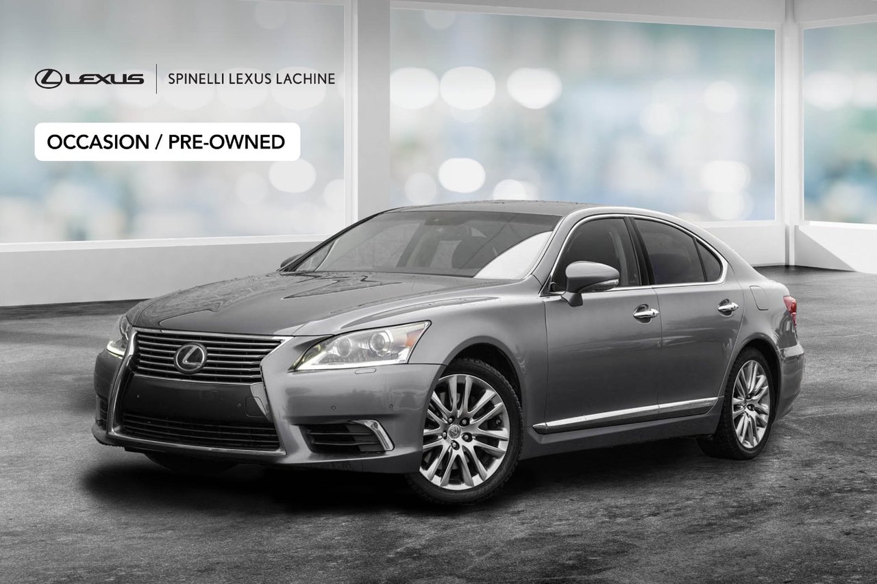 Gray (Nebula Grey Pearl) 2014 Lexus LS Sedan All-Wheel Drive Automatic