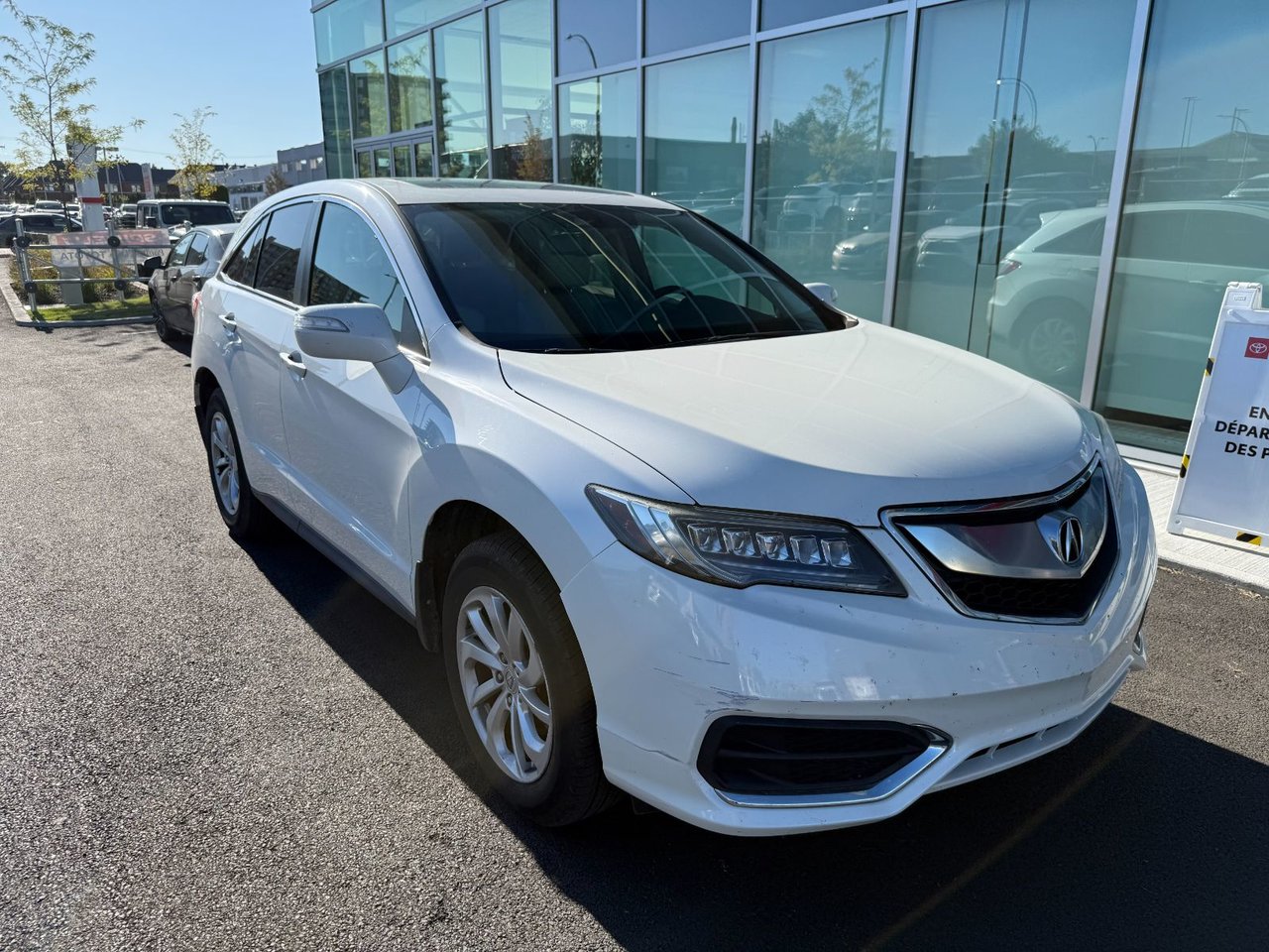 White 2017 Acura RDX SUV / Crossover All-Wheel Drive Automatic