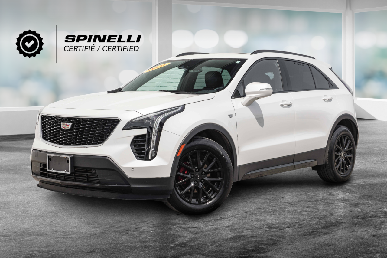 White 2021 Cadillac XT4 SUV / Crossover Four-Wheel Drive Automatic
