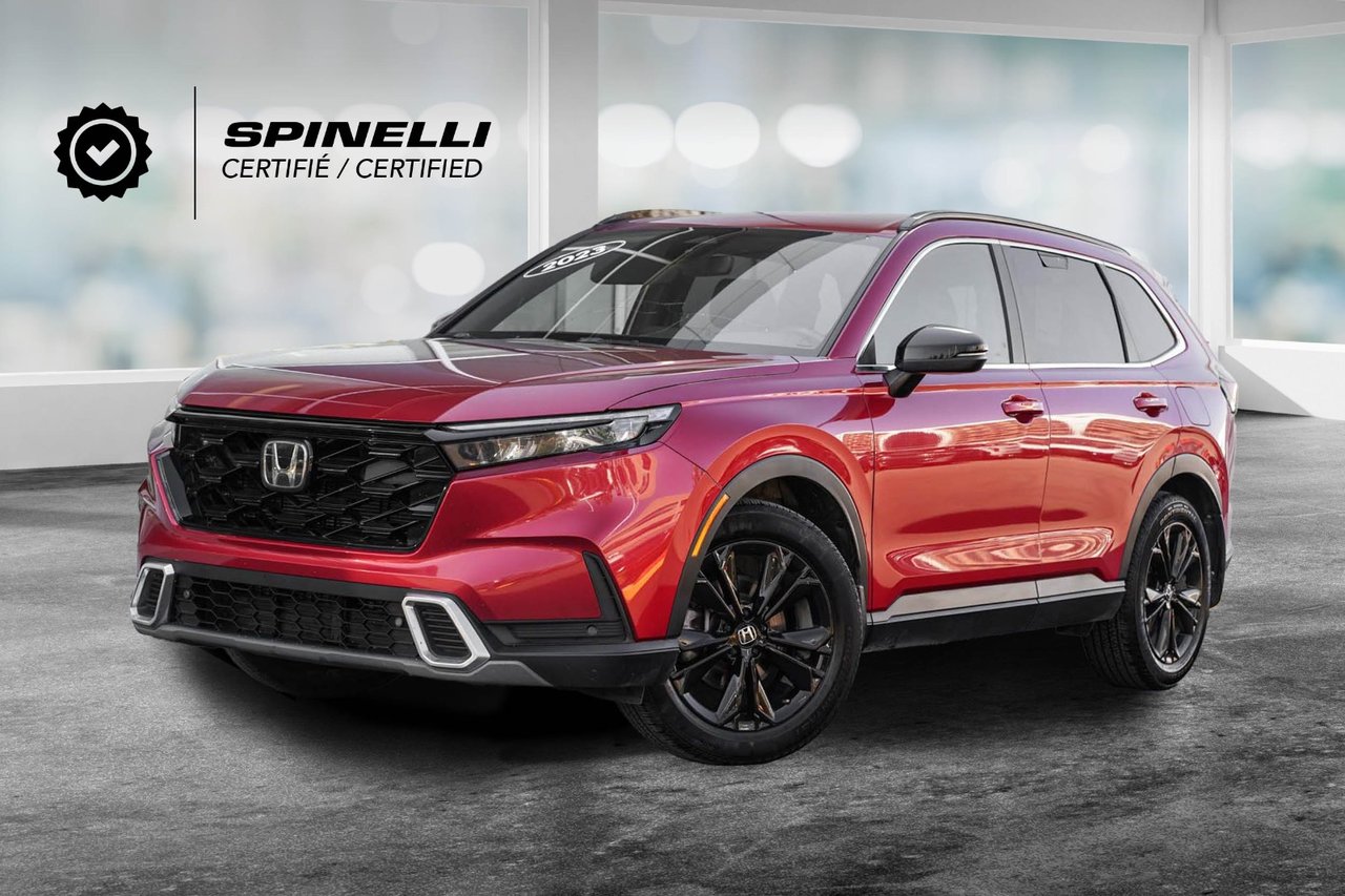 Red 2023 Honda CR-V Hybrid SUV / Crossover Continuously Variable Transmission