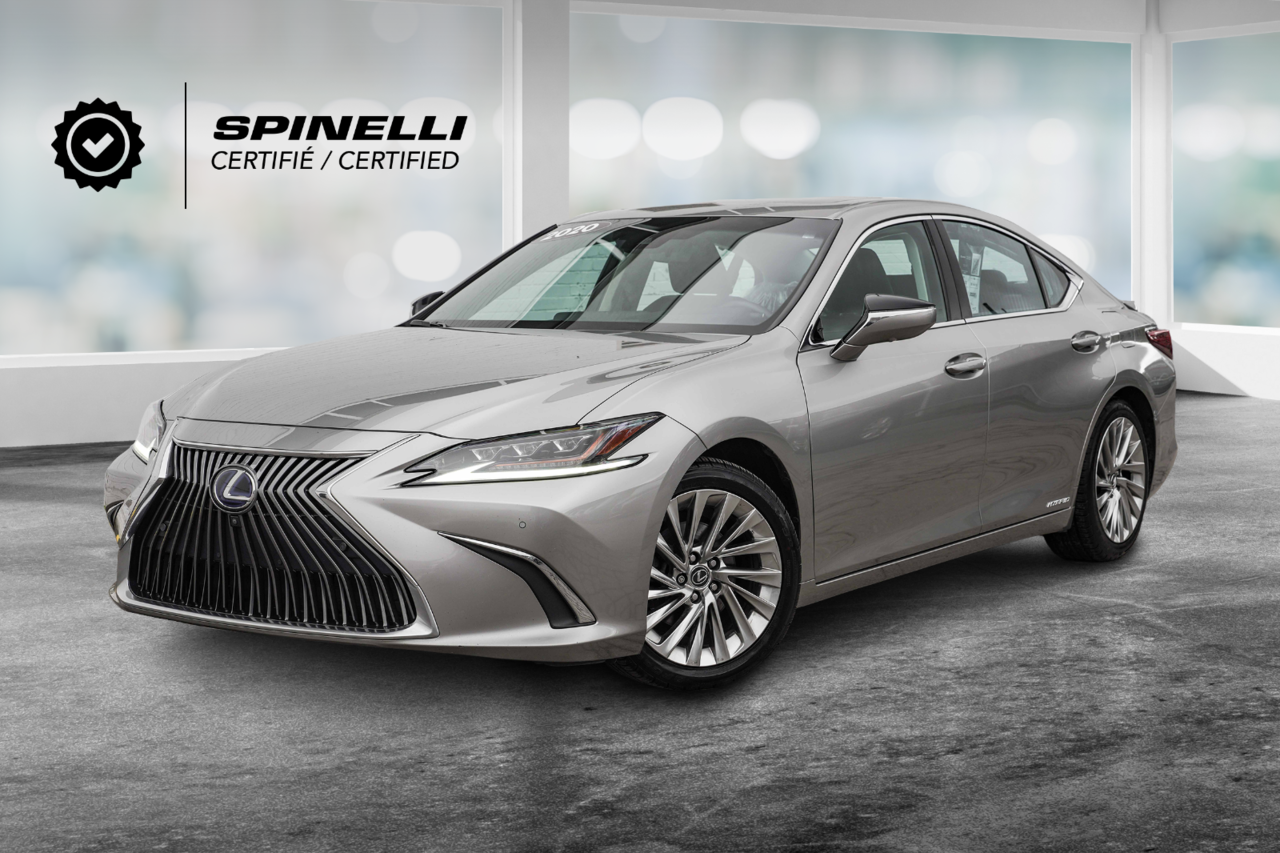 ATOMIC SILVER 2020 Lexus ES Hybrid Sedan Front-Wheel Drive