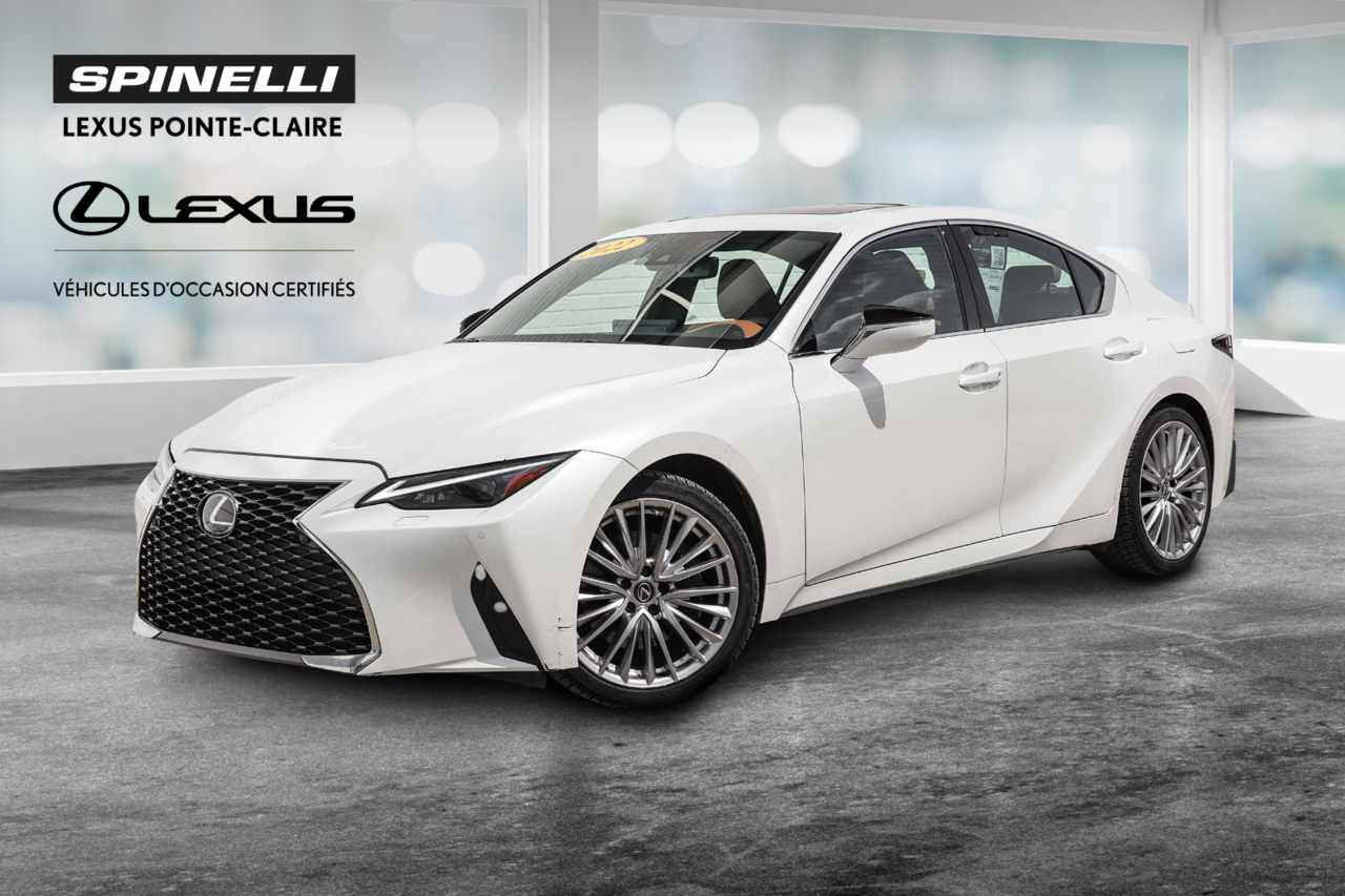 White 2022 Lexus IS Sedan Automatic