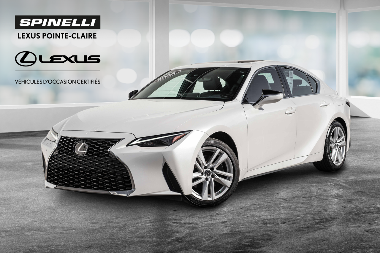 White 2024 Lexus IS Sedan Automatic