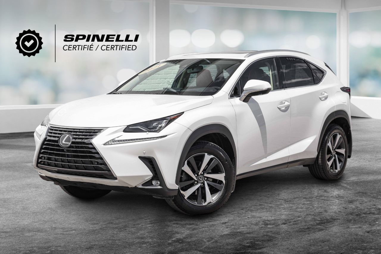 White 2021 Lexus NX SUV / Crossover All-Wheel Drive Automatic