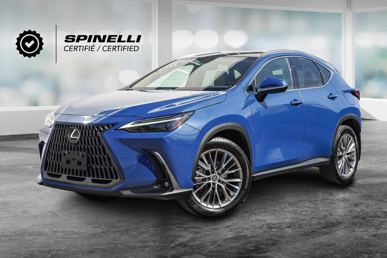 Blue 2022 Lexus NX SUV / Crossover Automatic
